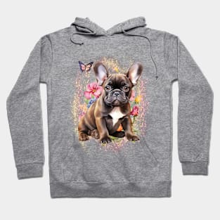 Dog - French Bulldog puppy Hoodie